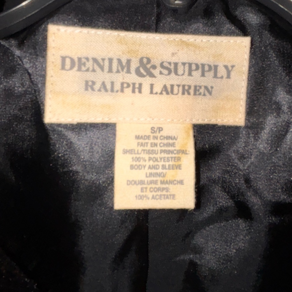 Denim & Supply Ralph Lauren Black Jacket